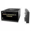 Thermaltake Dockpower FI 1200W počítačový zdroj, 80 PLUS Gold, ATX 3.1, čierny