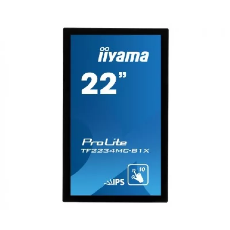 iiyama TF2234MC-B1X 21,5″ (55,9 cm) multidotykový monitor, 16:9, DVI