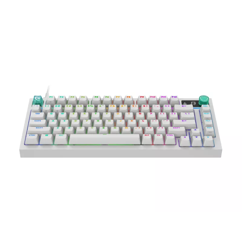 Klávesnica Logitech G316 X 75, 920-014315, biela, FR
