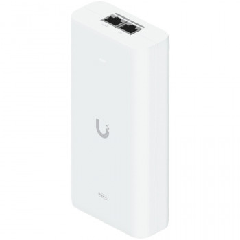 Ubiquiti UniFi 10G PoE+++ adaptér, 90 W, biely
