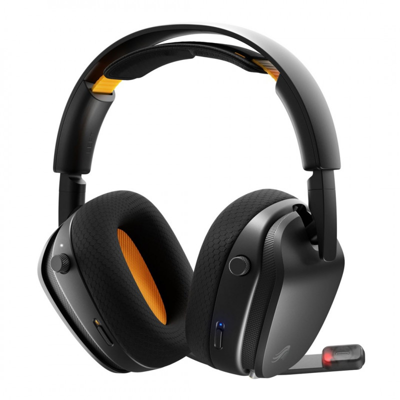 Glorious GHS Wireless InfinitePlay GLO-A-5-PC-BLK slúchadlá, čierne
