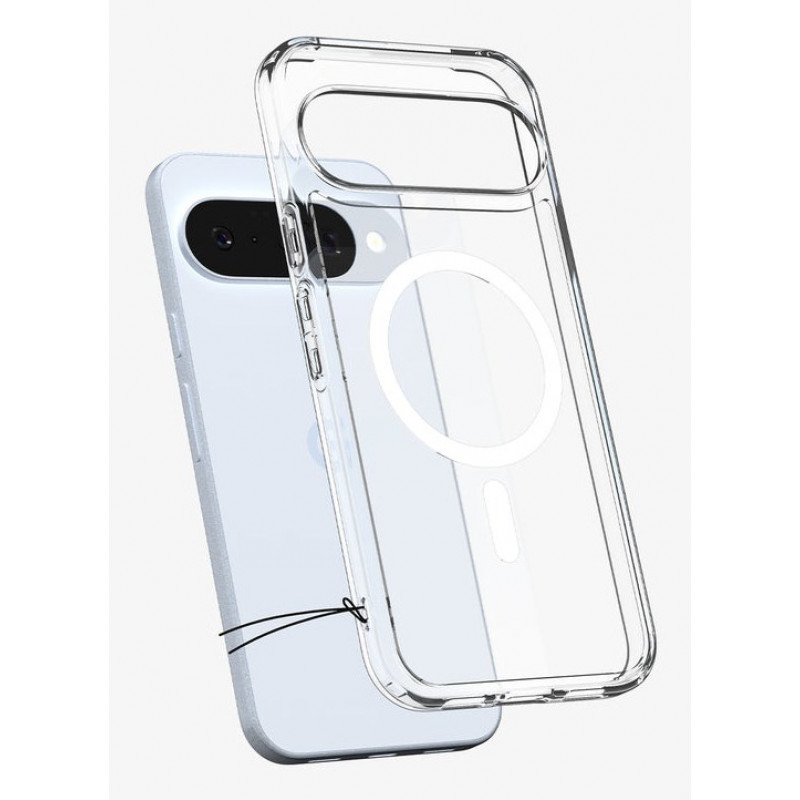 Spigen Ultra Hybrid MagSafe puzdro pre Google Pixel 10 Pro / Pixel 10, priehľadné biele