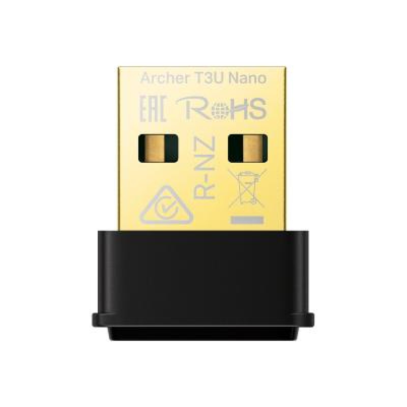 TP-Link Archer T3U Nano V1.4 USB Wi-Fi adaptér, AC1300