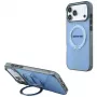 Puzdro Mercedes AMG IML Double Layer Urban Line s prstencovým stojanom MagSafe na iPhone 18 Pro Max / 17 Pro Max, modré