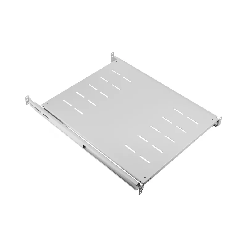 EFB Elektronik 691651NAGR.68 19″ 1U výsuvná polica, montážna hĺbka 378–612 mm, 30 kg, RAL 7035