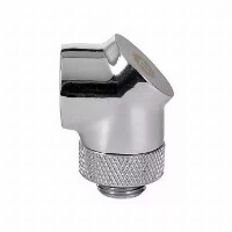 Thermaltake Pacific G1/4 adaptér 90 stupňov, chróm