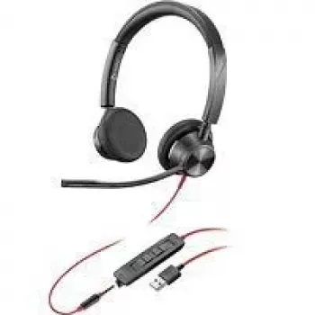 Poly Blackwire 3315 náhlavná súprava on-ear, USB-A, čierna, 213936-101