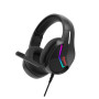 Marvo Tactic 40 H8618 BK herný headset, drôtový, RGB, čierny