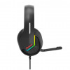 Marvo Tactic 40 H8618 BK herný headset, drôtový, RGB, čierny