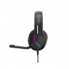 Marvo Tactic 40 H8618 BK herný headset, drôtový, RGB, čierny