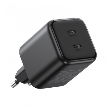 Ugreen X526 nabíjačka 45 W, 2 x USB-C, GaN, čierna