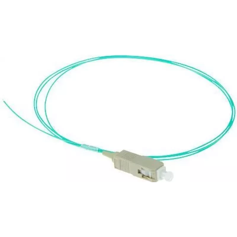 ACT RL8695 optický kábel SC pigtail, 1 m, OM3, LSZH, aqua