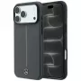 Mercedes Leather Semi Wrap with Iconic Line MagSafe puzdro na iPhone 18 Pro Max / 17 Pro Max, antracitové