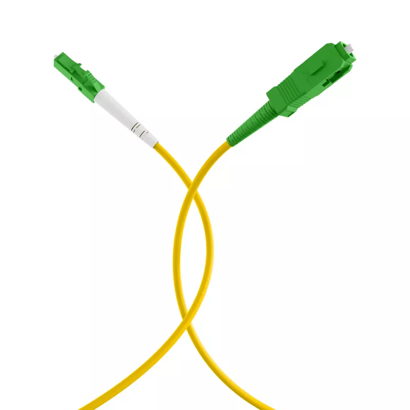 EFB Elektronik O1406.1 optický sieťový kábel, SC/APC jednovidový (samec)
