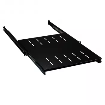 EFB Elektronik 691651NATS.68 výsuvná polica 19″ 1U, montážna hĺbka 378–612 mm, 30 kg, ST600+800, RAL9005