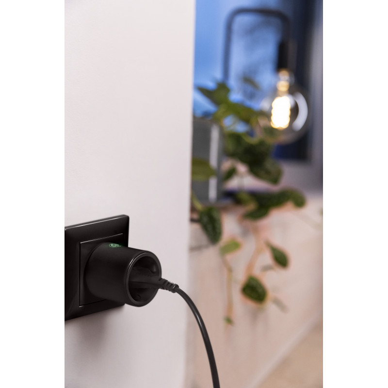 Osram SMART+ MATTER Plug EU inteligentná zástrčka, čierna