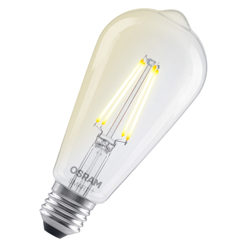 Osram SMART+ MATTER Dimmable Classic Edison 60 827 E27 inteligentná žiarovka, 6 W, teplá biela, Wi-Fi