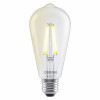 Osram SMART+ MATTER Dimmable Classic Edison 60 827 E27 inteligentná žiarovka, 6 W, teplá biela, Wi-Fi
