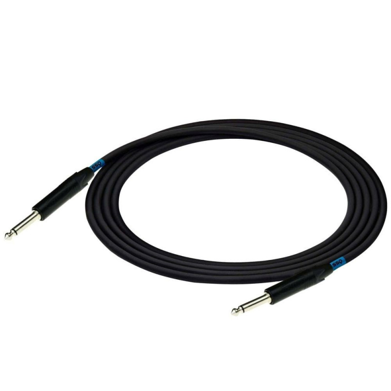 SSQ JMPJMP2 Pro audio kábel, mono jack 6,3 mm – mono jack 6,3 mm s konektormi Neutrik, 2 m