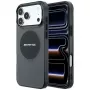 Mercedes AMG00131 puzdro na iPhone 18 Pro Max / 17 Pro Max, IML Transparent Bicolor Block, MagSafe, čierne