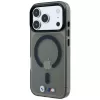 BMW BMW001323 puzdro na iPhone 18 Pro Max / 17 Pro Max, M IML Glossy Metal Logo & Trims, MagSafe, čierne