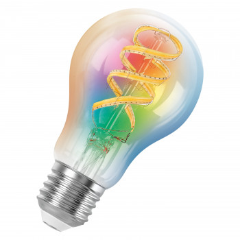 Osram SMART+ MATTER Filament Multicolor Classic A40 inteligentná žiarovka, E27, 4,8 W, RGBW, Wi-Fi