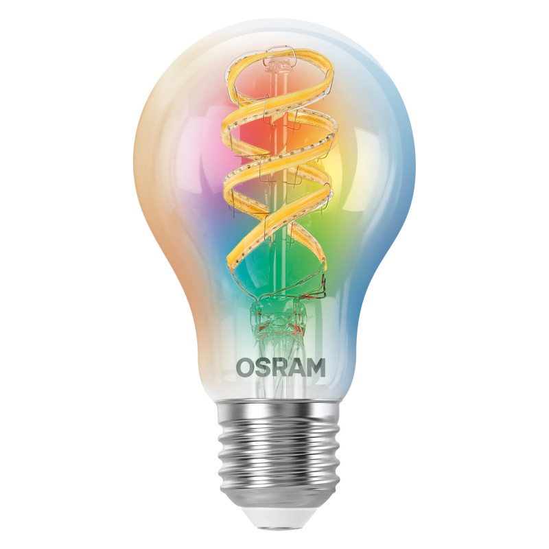 Osram SMART+ MATTER Filament Multicolor Classic A40 inteligentná žiarovka, E27, 4,8 W, RGBW, Wi-Fi