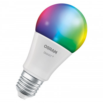 Osram SMART+ MATTER Multicolor Classic A60 inteligentná žiarovka, E27, 9 W, RGBW, Wi-Fi