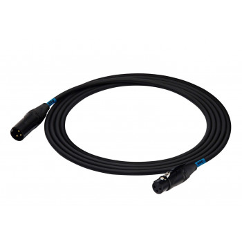 SSQ DMX1 SS-1838 kábel XLR samec - XLR samica, 1 m, čierny