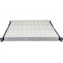 Alantec SA-PW-19-1U-370-4-S výsuvná polica 19" 1U pre serverovú skriňu, hĺbka 370 mm, sivá