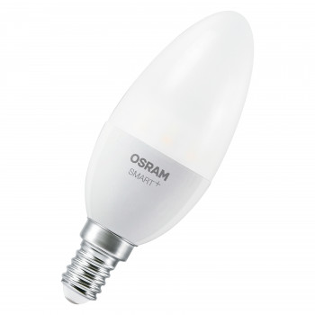 Osram SMART+ MATTER Multicolor Classic B40 inteligentná žiarovka, E14, 4,9 W, RGBW, Wi-Fi