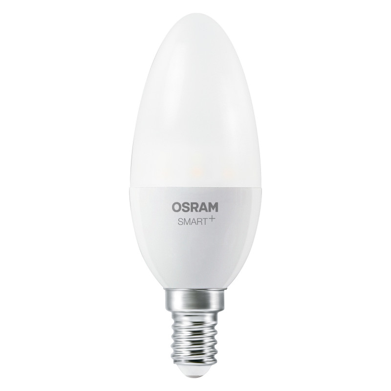 Osram SMART+ MATTER Multicolor Classic B40 inteligentná žiarovka, E14, 4,9 W, RGBW, Wi-Fi