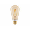 Osram SMART+ MATTER Filament Dimmable Classic Edison 53 824 inteligentná žiarovka, zlatá, E27, 6 W, teplá biela, Wi-Fi