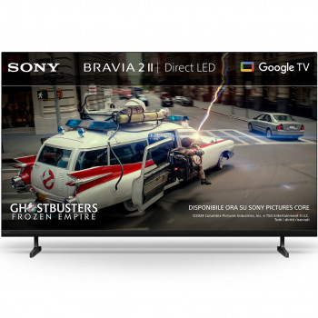 Sony Bravia 2 K43S25M2 43-palcový Smart TV, Google TV, 4K UHD, čierny