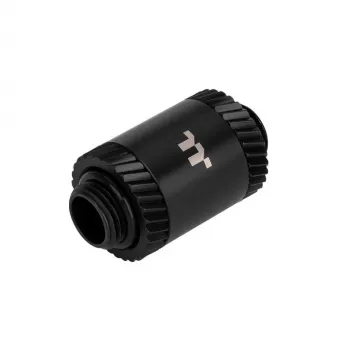 Thermaltake Pacific SF predlžovací fitting samec-samec CL-W391-CU00MK-A, 30 mm, matná čierna, DIY LCS