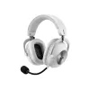 Logitech G Pro X3 Lightspeed slúchadlá, biele (981-001748)