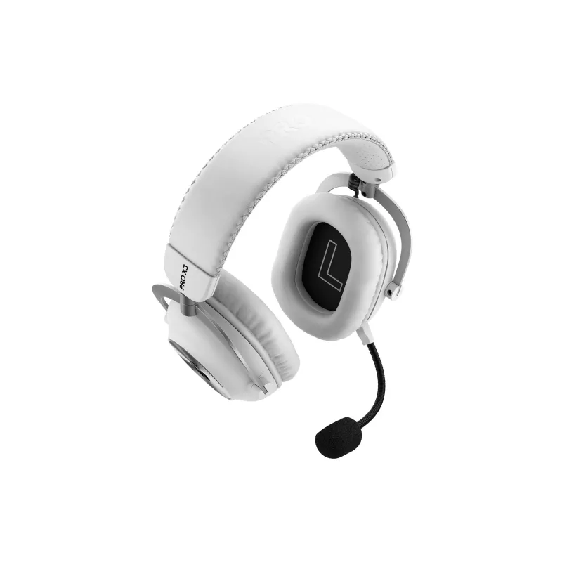 Logitech G Pro X3 Lightspeed slúchadlá, biele (981-001748)