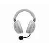 Logitech G Pro X3 Lightspeed slúchadlá, biele (981-001748)