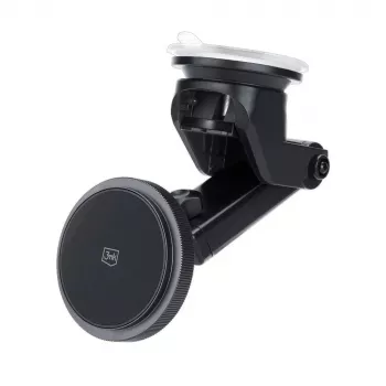 3mk MagCharger 15 W držiak telefónu do auta s bezdrôtovým nabíjaním, čierny