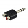 SSQ HA7 adaptér, 2 x RCA samica – stereo jack 6,3 mm