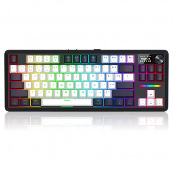 Redragon Wildslash LCD Pro K746WB-RGB-PRO herná klávesnica