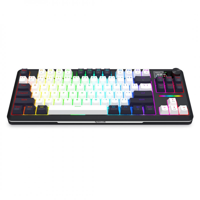 Redragon Wildslash LCD Pro K746WB-RGB-PRO herná klávesnica