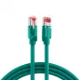 EFB Elektronik K8053.40 prepojovací kábel RJ45 Cat.6A S/FTP LSZH, 40 m, zelený