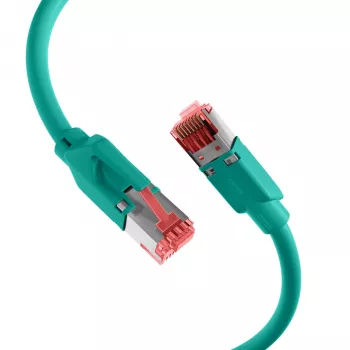 EFB Elektronik K8053.40 prepojovací kábel RJ45 Cat.6A S/FTP LSZH, 40 m, zelený