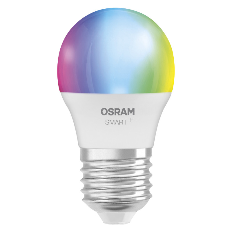 Osram SMART+ MATTER Multicolor Classic P40 inteligentná žiarovka (1 ks), E27, 4,9 W, RGBW, Wi-Fi