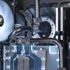 Thermaltake Pacific SF predlžovacia spojka 20 mm (samica–samec), matná čierna, CL-W392-CU00MK-A