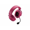 Logitech G PRO X3 LIGHTSPEED bezdrôtové herné slúchadlá, 2,4 GHz, purpurové