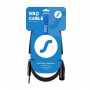 SSQ JSXM1 audio kábel, XLR samec – stereo Jack 6,3 mm, 1 m