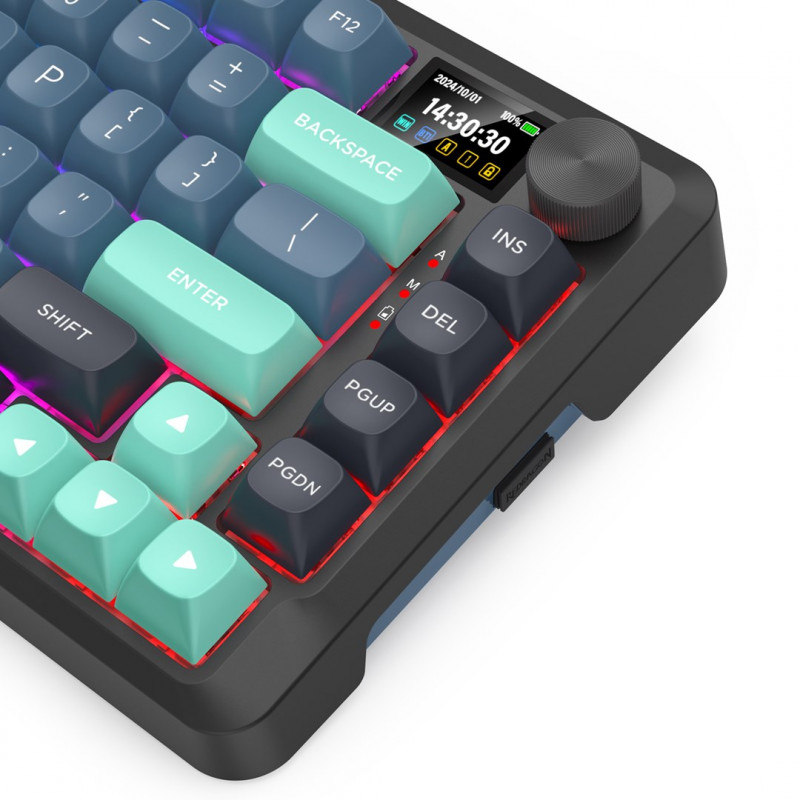Redragon K724GBG-RGB-PRO Behemoth herná klávesnica, 75 %, RGB