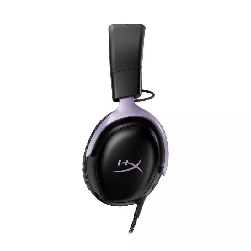 HyperX Cloud III herné slúchadlá, čierne/levanduľové